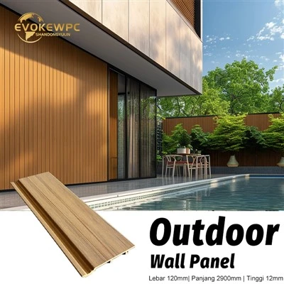 ASA Co{0}}Extrudált WPC külső falburkolati panel